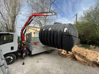 Microstation pour copropriété à Lambesc 