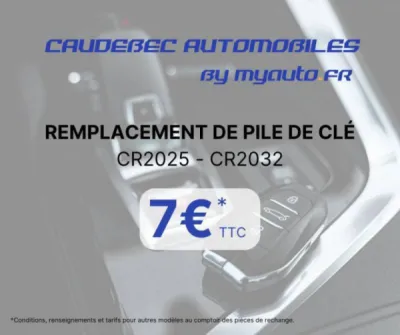 Remplacer sa pile de clé de voiture près de Lillebonne