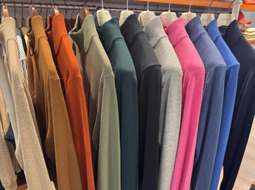 Acheter pull demi-zip en laine d'agneau GANT chez Urban Chic La Suite Prés de Rouen