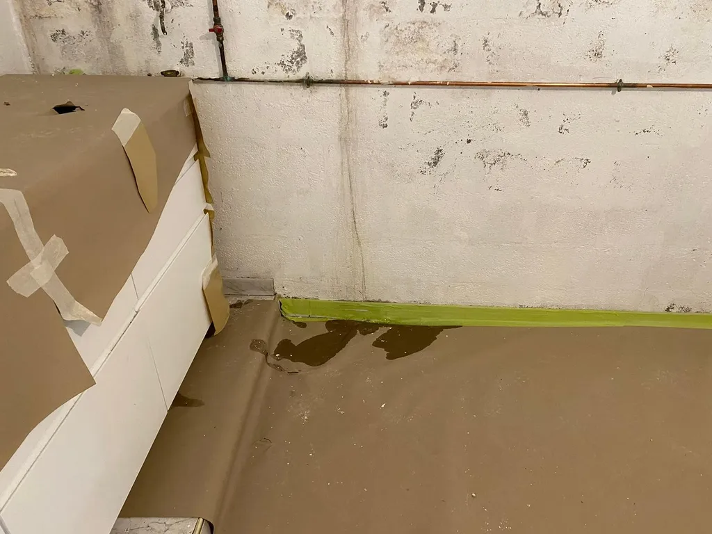 rafraîchissement, peinture garage sous sol à rouen