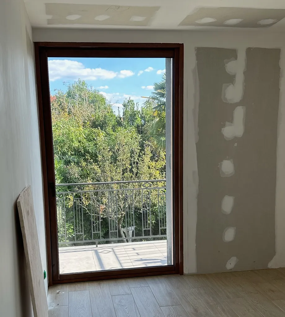 pose d’un galandage chêne doré à Pessac