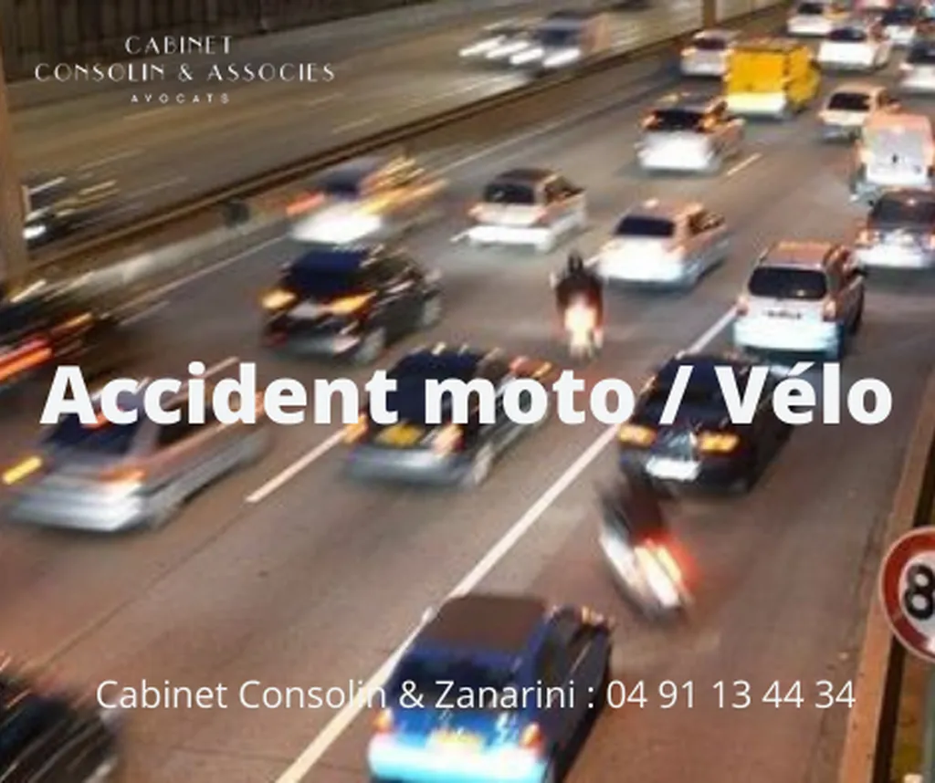 Consolin Avocats explique la procédure d’indemnisation après un accident moto-vélo