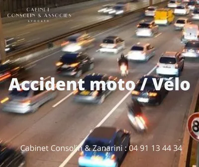 Consolin Avocats explique la procédure d’indemnisation après un accident moto-vélo