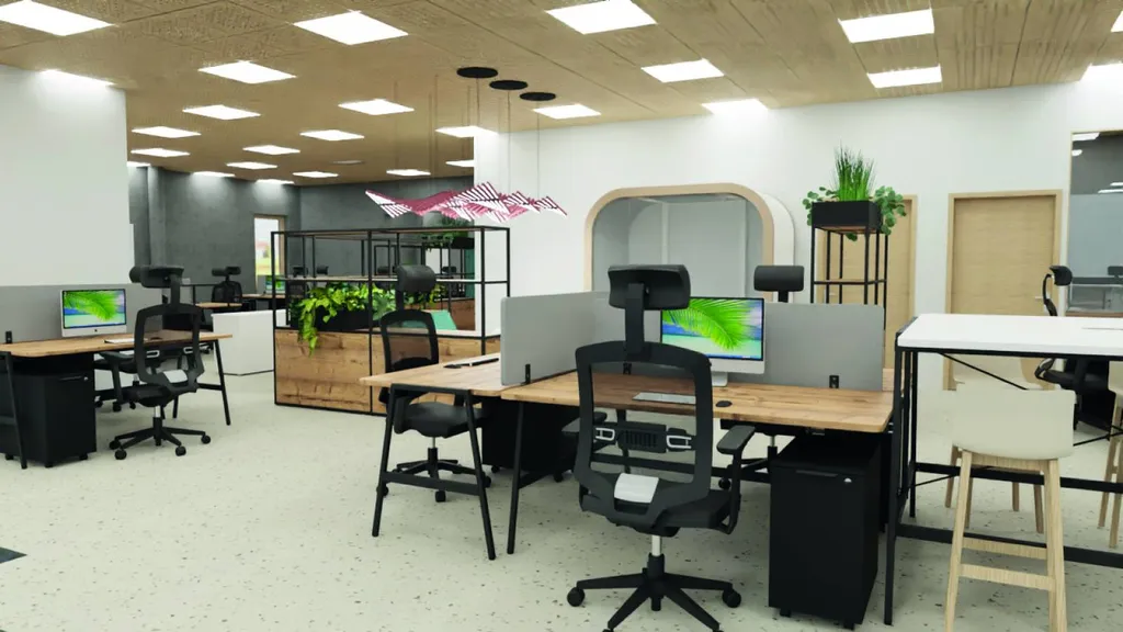 Installation de mobilier ergonomique pour bureaux open-space à Marseille 13002  