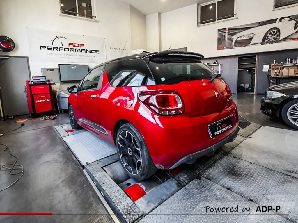 Reprogrammation moteur Conversion bio éthanol E85 Citroen DS3 1.2 Puretech 130 PS | ADP Performance Avignon