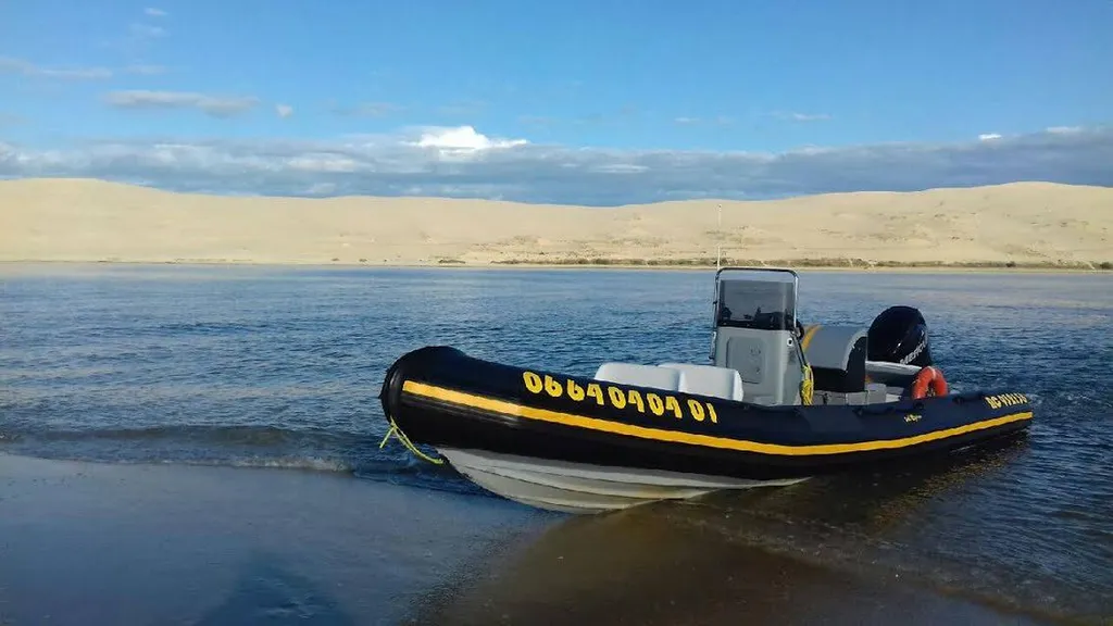 Aller a la dune du Pilat en bateau - bassin d'Arcachon