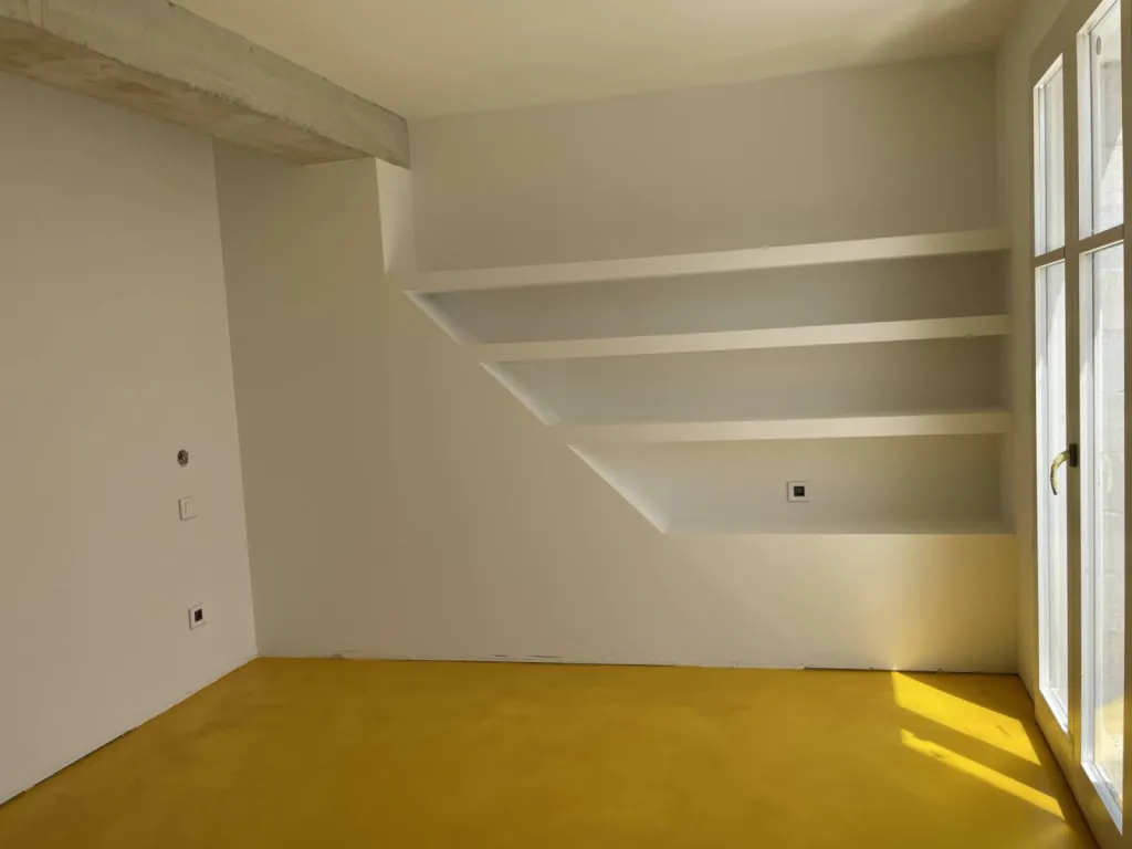 APPLICATION DU BETON DECO TERRE DU MONDE méthode « compagnon » au sol uniquement