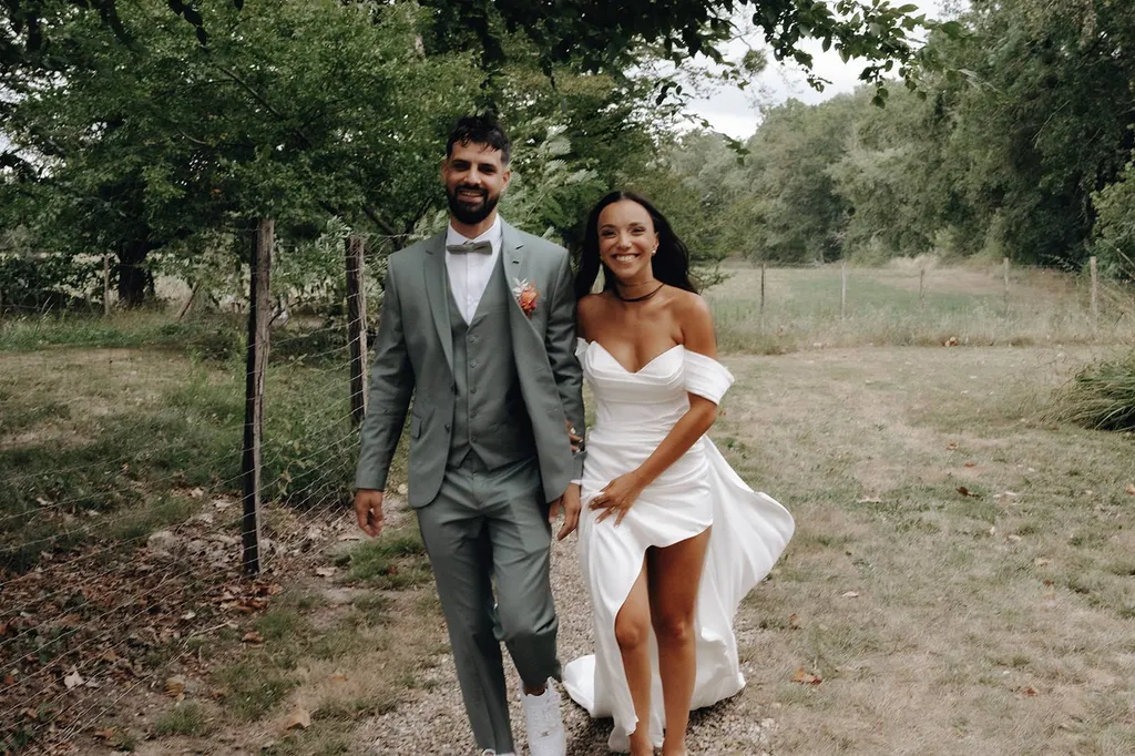 Camille et Simon : Un mariage coloré au domaine de Mahourat en Gironde - Les mariages de mademoiselle L - Angel Lover