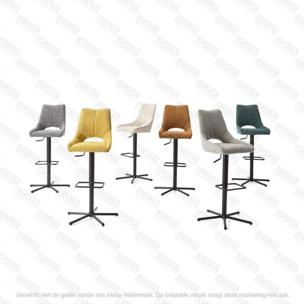 Vente de chaises de bar pivotante 
