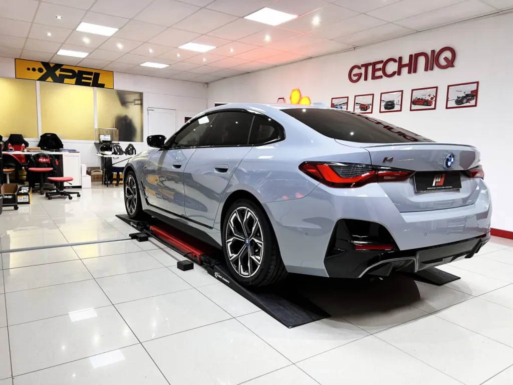 BMW i4 M50 - PROTECTION PPF XPEL + TRAITEMENT CERAMIQUE GTECHNIQ - LILLE