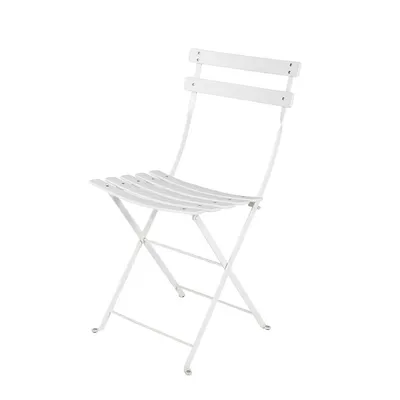 Location chaise pliante square blanche mariage à Lyon