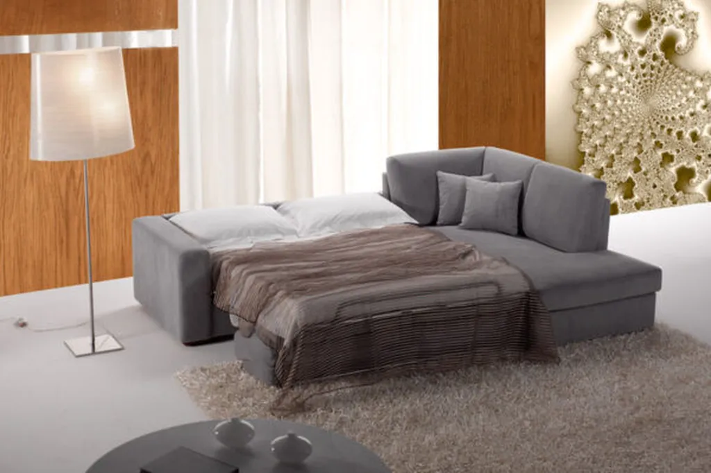 Vente de canapé-lit Las Vegas de Poltronificio Pantano avec polyvalence optimale pour petit espace à Caluire près de Villeurbanne