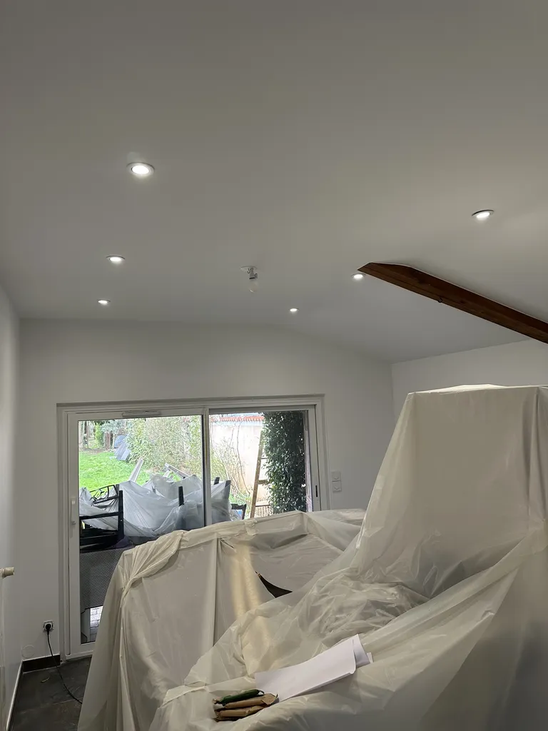 réaménagement et installation électrique.