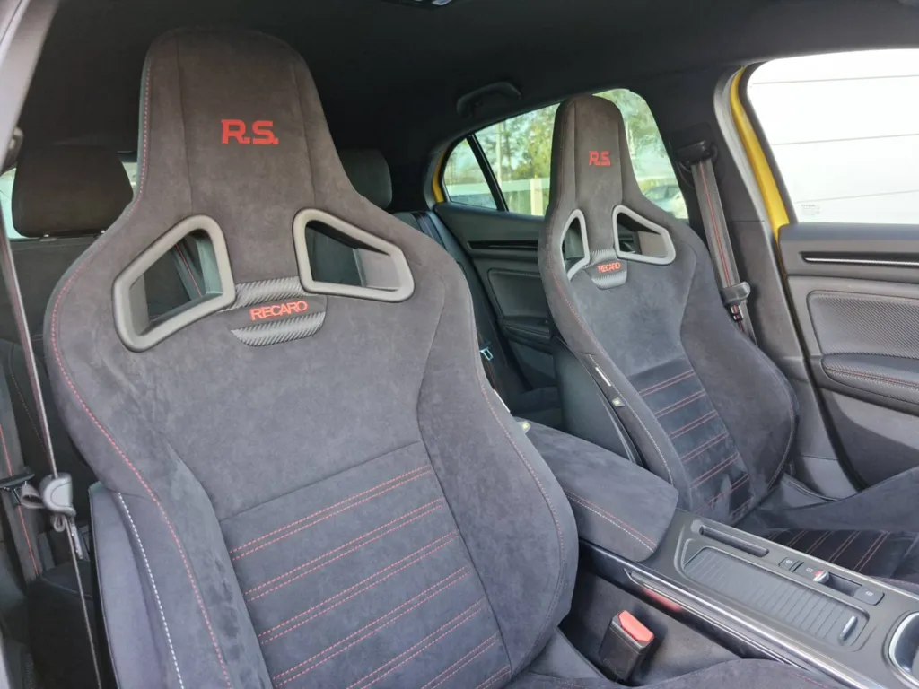 RENAULT MÉGANE IV RS TROPHY OCCASION 1.8T 300 EDC JAUNE SIRIUS SIEGES RECARO PRÈS DE TOULOUSE EN OCCITANIE