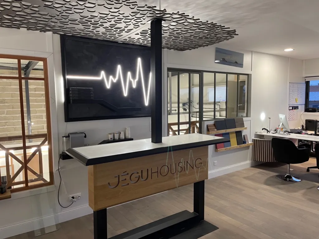  Les bureaux de Lacoste Agencement à Marcheprime