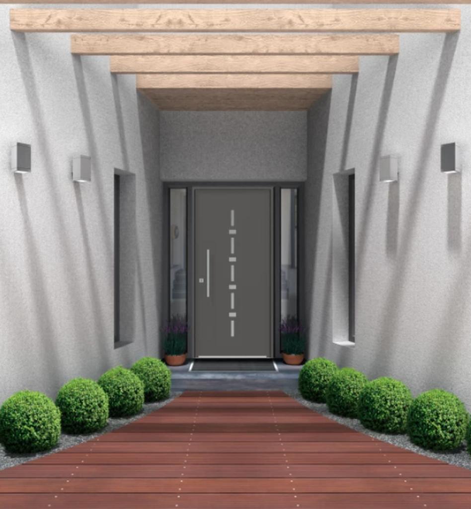 Porte d'Entrée PVC Monobloc