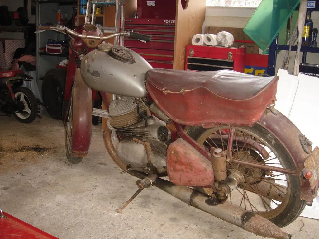 JAWA PERAK 350cc de 1953