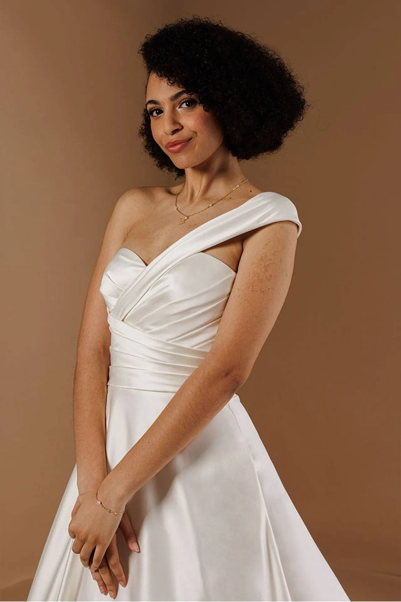 robe drapée églantine pour un mariage en provence