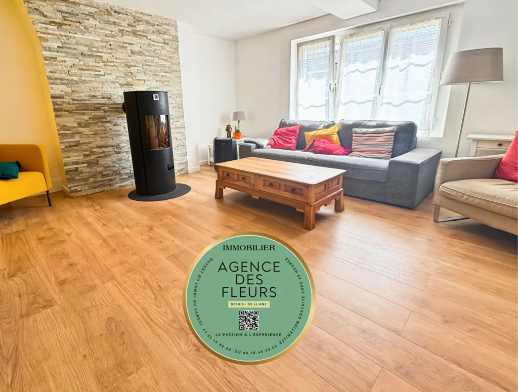 A vendre maison avec jardin sur la commune de CAUDEBEC LES ELBEUF 76320