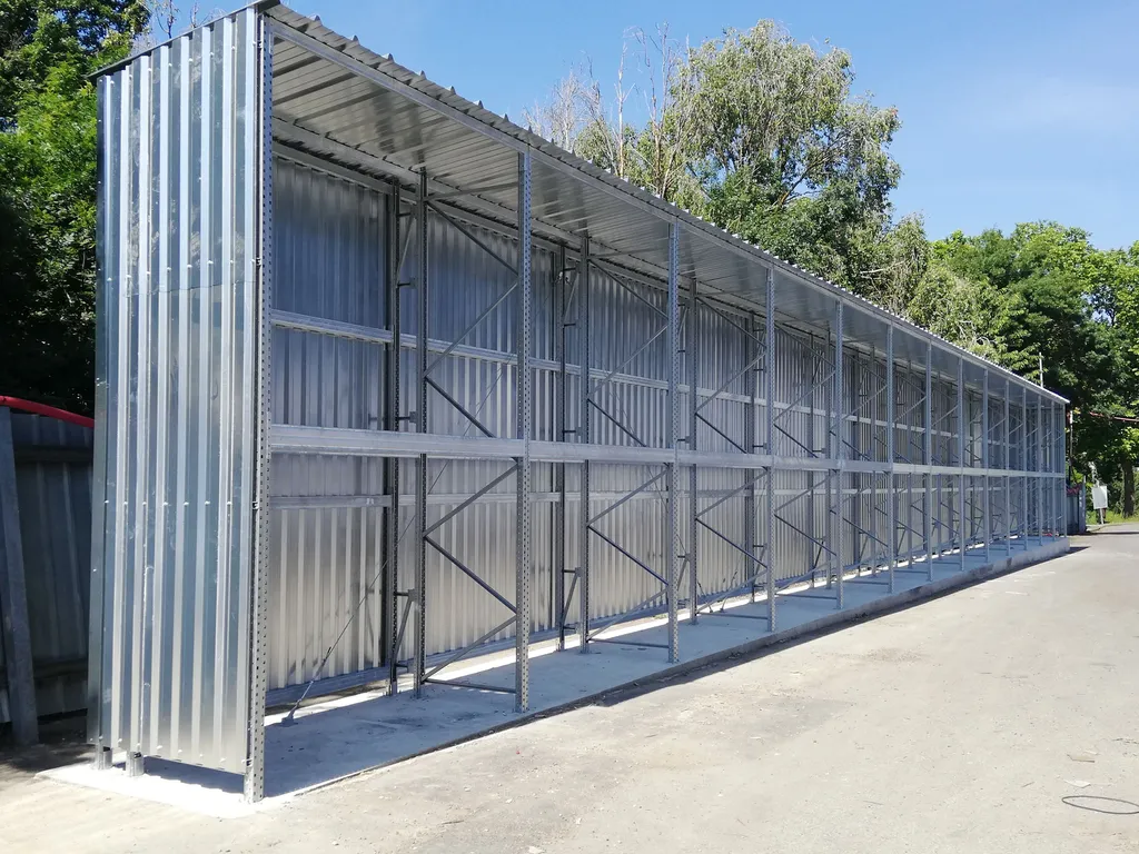 Installer un palettier extérieur avec bardage et toiture pour protéger vos stocks à Toulouse et en Dordogne