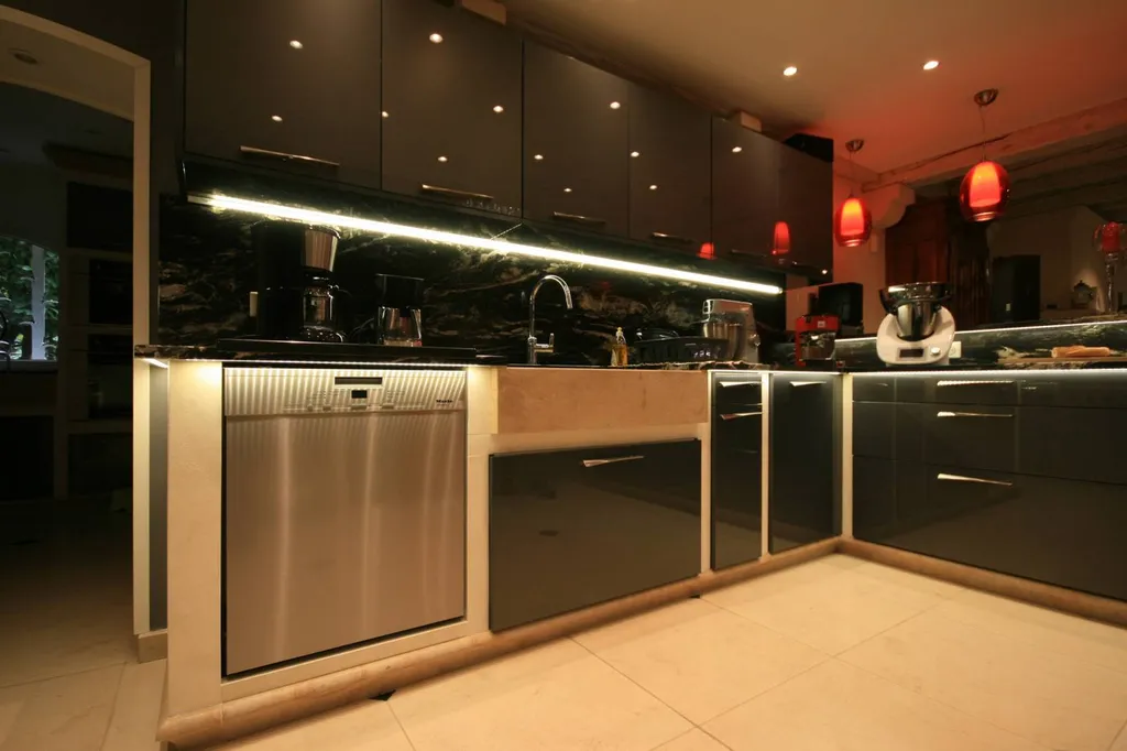 Concept cuisine sur mesure avec évier