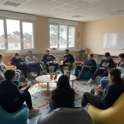 Intervention de coaching scolaire sur la prévention du harcèlement à Saint-Jean-de-Monts vers Nantes pour aider les élèves à trouver leur place dans le groupe