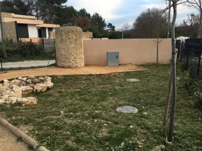 Installation de station d'épuration à Aix les Milles