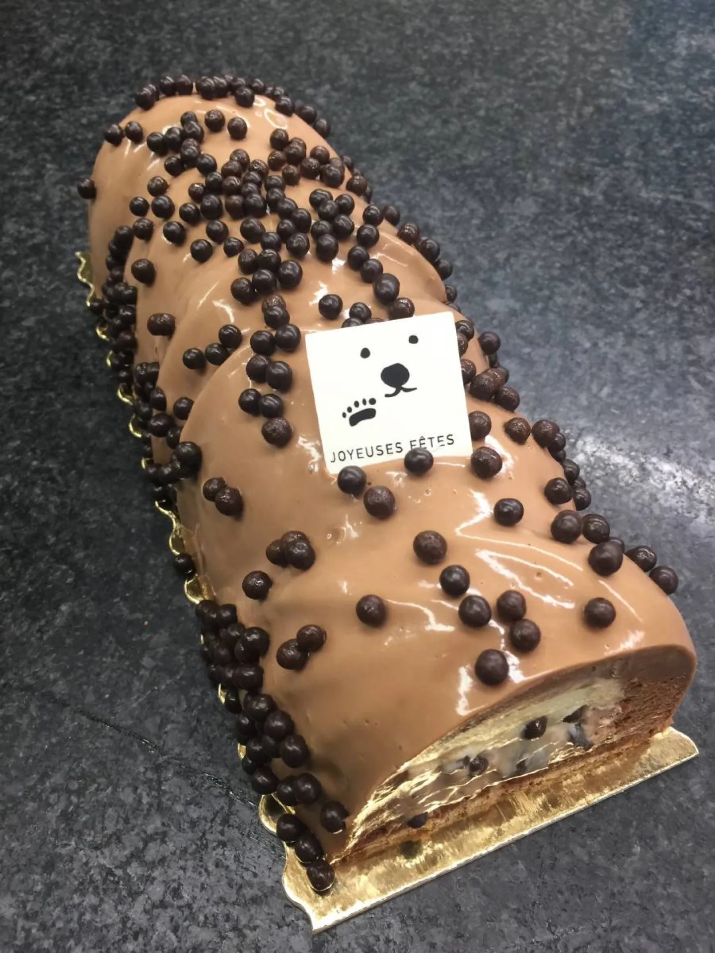buche trois chocolats,villefranche sur saone