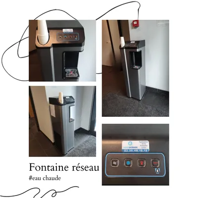 [Fontaine réseau à eau chaude]