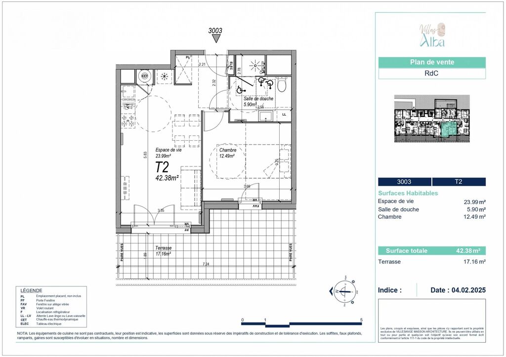 Appartement neuf situé à CRIEL-SUR-MER (76910) en Normandie - Frais de Notaire réduits