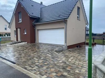 Pose de pavé pour maison à Strasbourg 