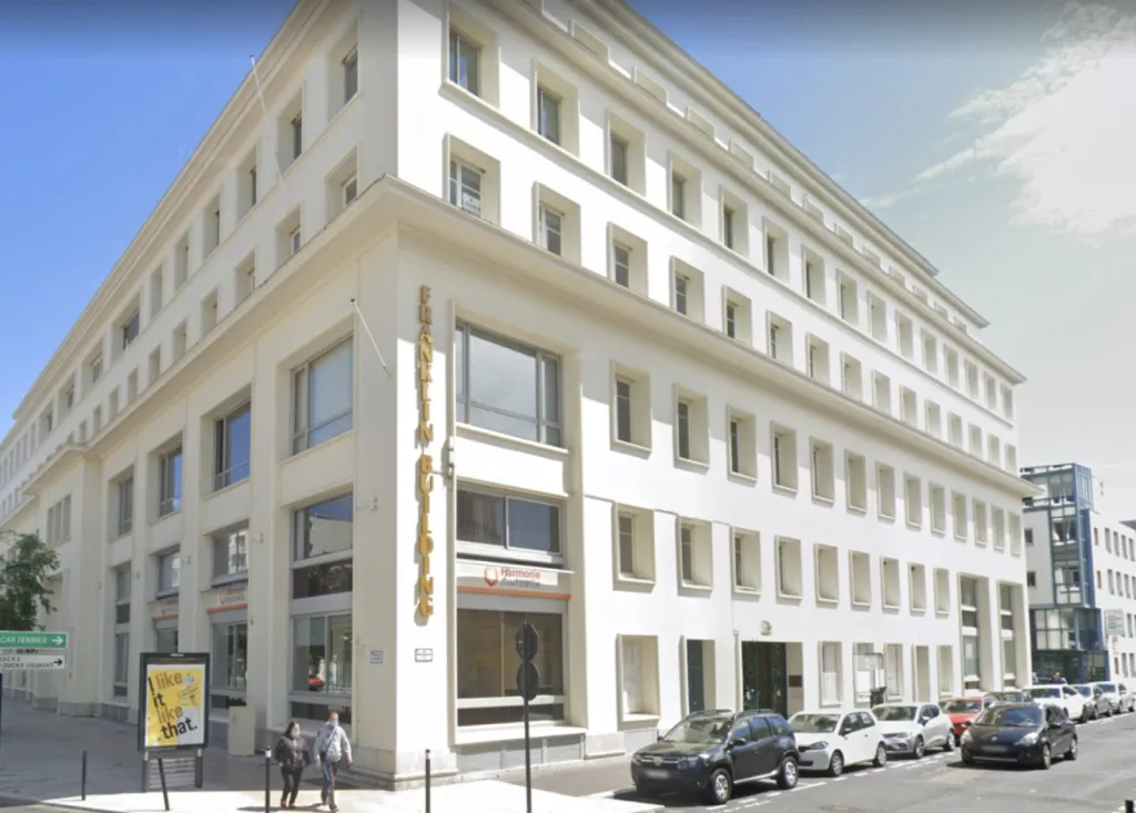 Façade de l'immeuble