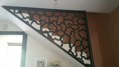 FABRICATION ET POSE GARDE CORPS MODERNE ET ORIGINAL POUR SECURITE ESCALIER LES PENNES MIRABEAU 13