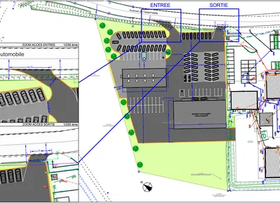 Etudes VRD pour projet industriel