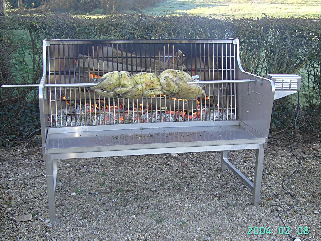 Poulet de Bresse à la broche