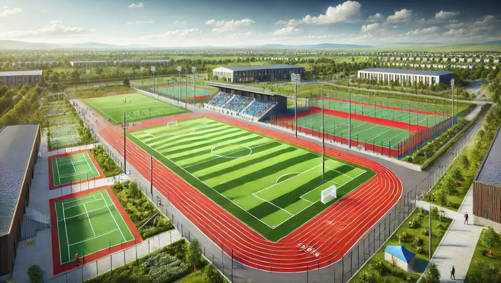 Complexe sportif multifonctionnel et intergénérationnel