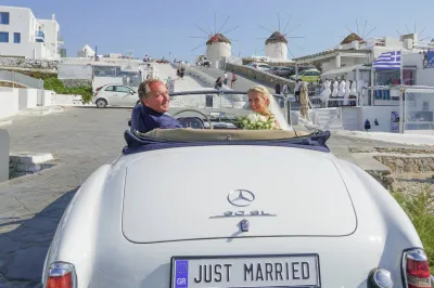 agence de wedding planner pour un mariage à Mykonos