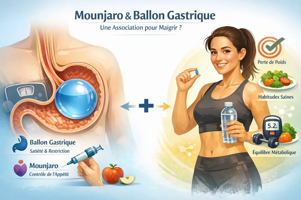 Peut-on utiliser le Mounjaro avec un ballon gastrique ?