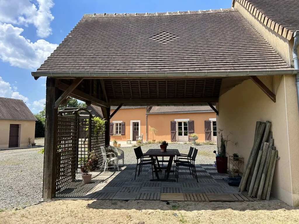 acheter une longère en sarthe avec plus de 10000m² de terrain et une piscine