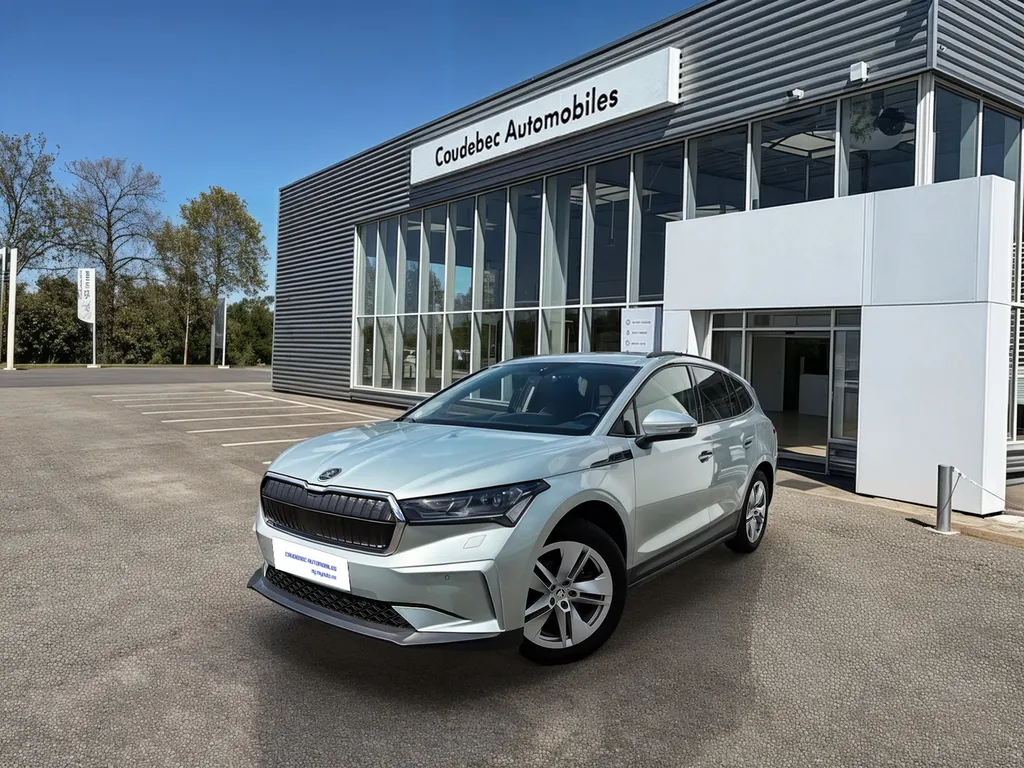 Découvrez ce SUV électrique Skoda Enyaq iV 60 d'occasion garanti chez Caudebec Automobiles à La Frénaye proche du Havre, Bolbec et Rouen.