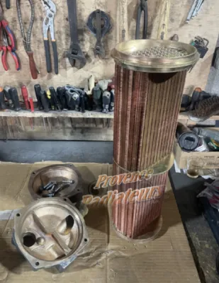 Aftercooler YANMAR révisé par le dernier pro à Marseille et PACA