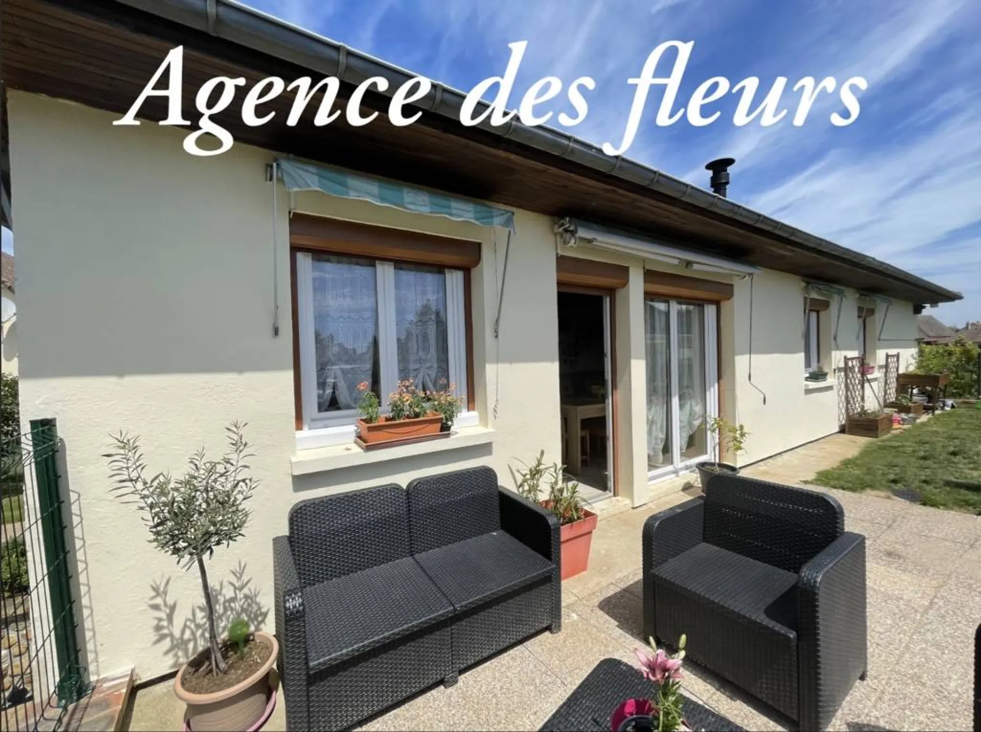 A saisir pavillon plain-pied de 91 m² habitable édifié sur 1010 m² de terrain  sur la commune de BOSC ROGER EN ROUMOIS 27670