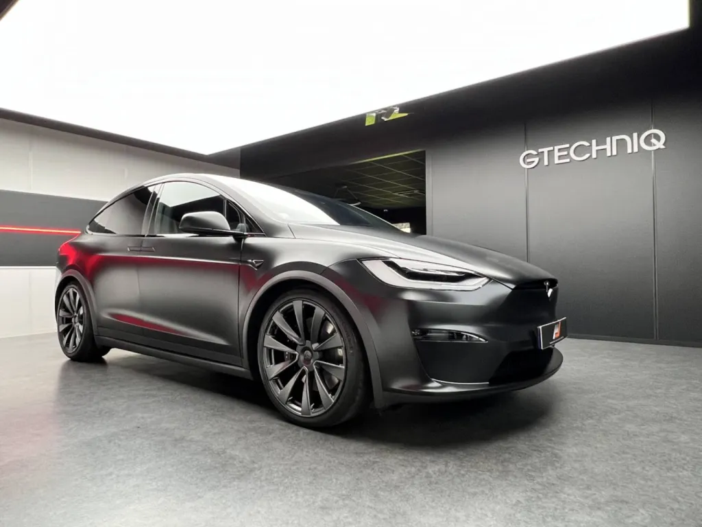 TESLA MODEL X - PPF XPEL SATIN STEALTH - VALENCIENNES