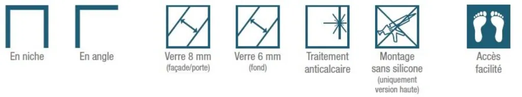 Douche sécurisée KINEMAGIC