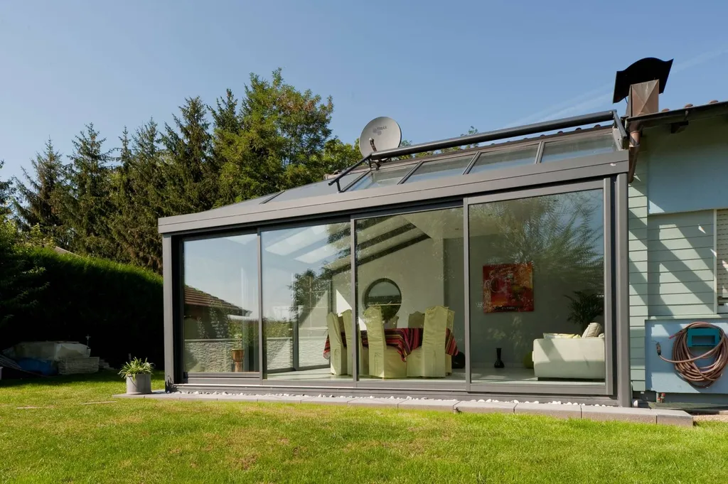 Véranda aluminium moderne