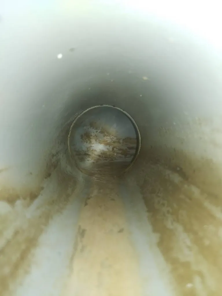 Canalisation après hydrocurage Pertuis