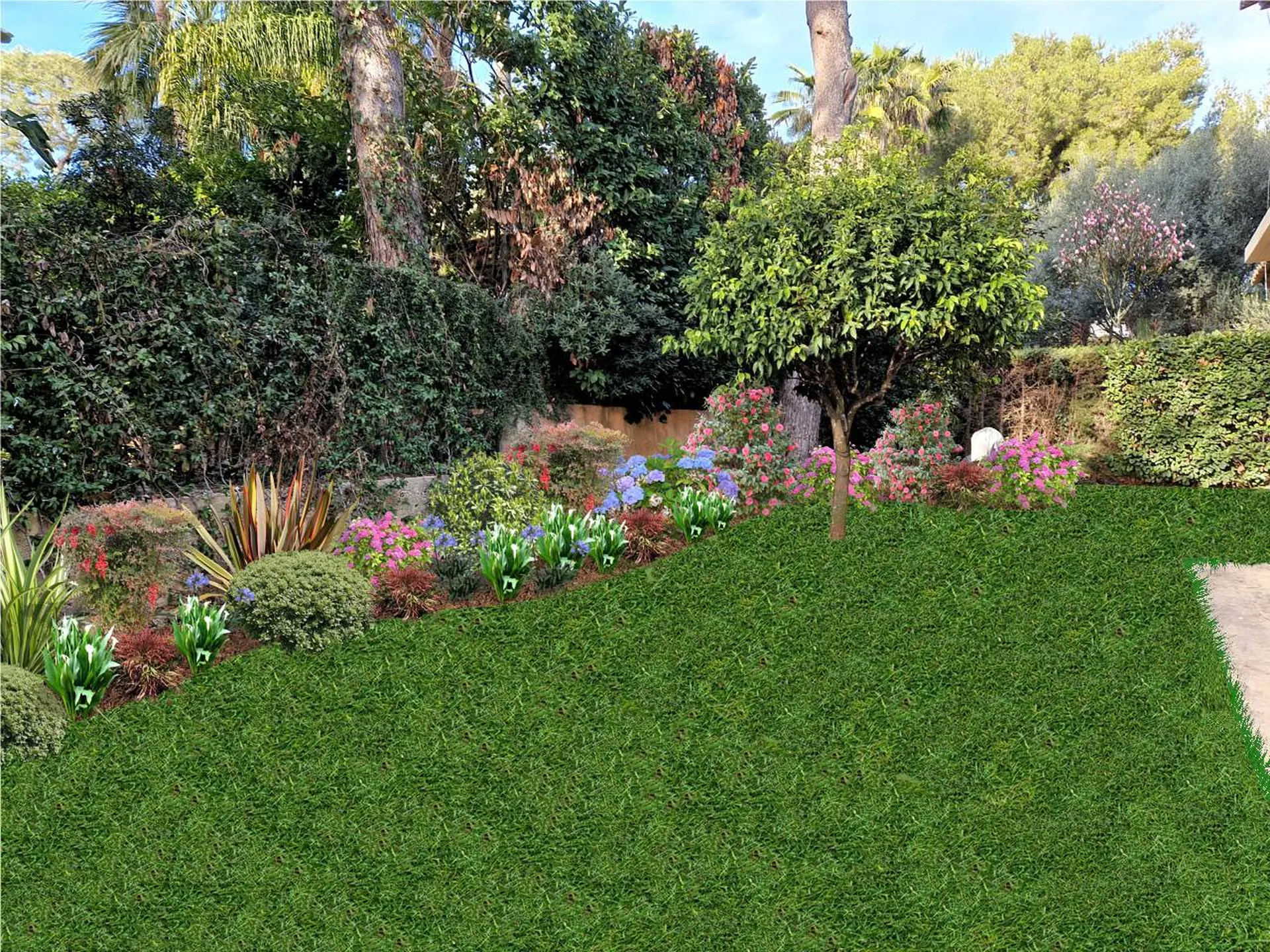 Conception avec photomontage à Monaco