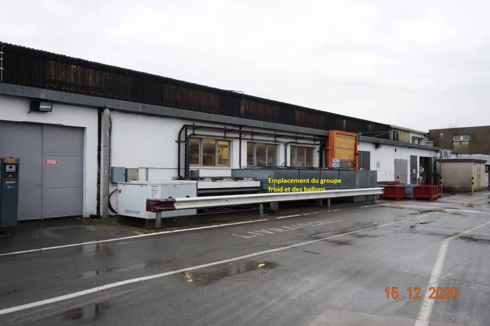 L'exterieur de l'usine