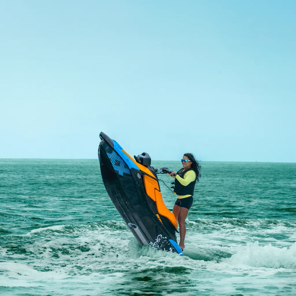 Sensation forte en jet ski sea-doo