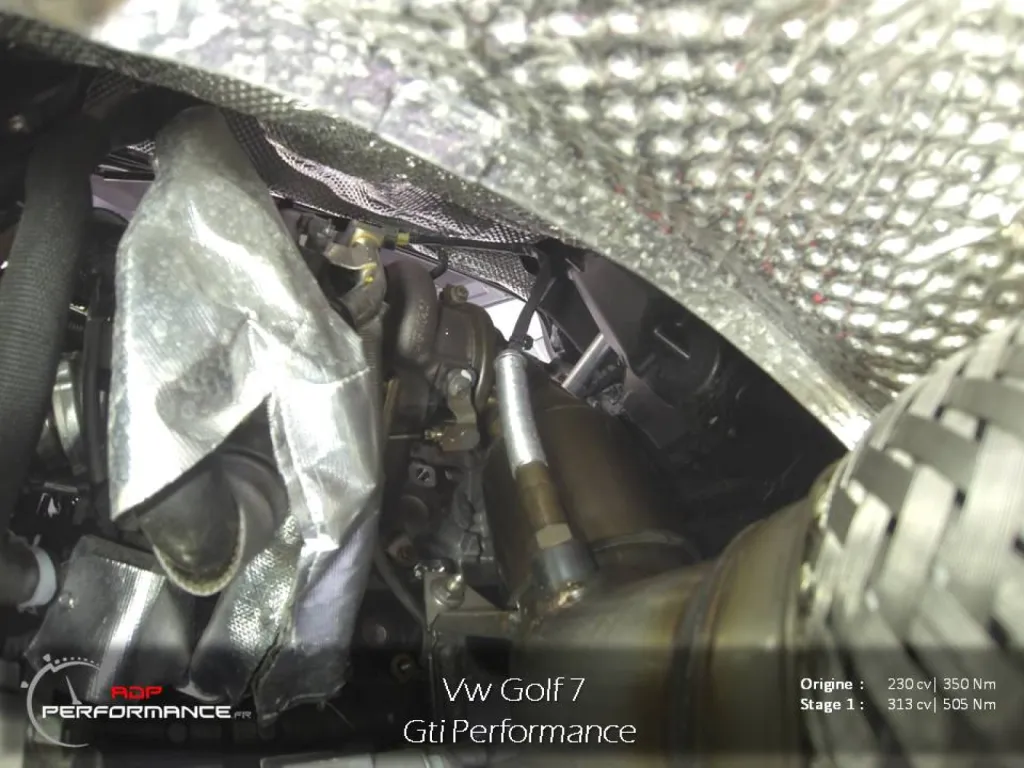 Reprogrammation moteur vw golf 7 GTI